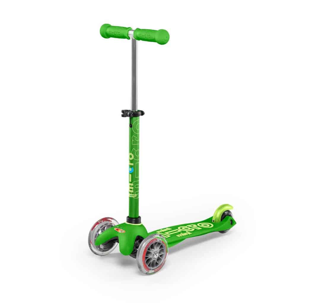 Mini Deluxe Løbehjul i Grøn fra Micro – Fantastisk Tilbud!