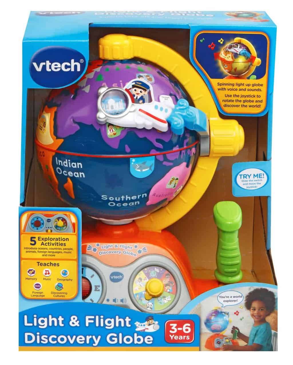 Interaktiv Globus fra Vtech – Sjov Læring om Verden!