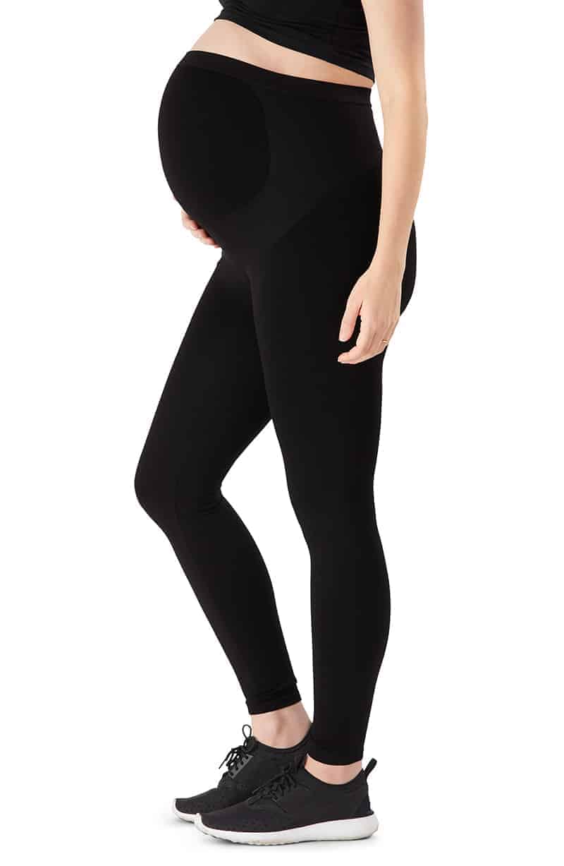 Gravide Bump Support Leggings – Optimal komfort og støtte!