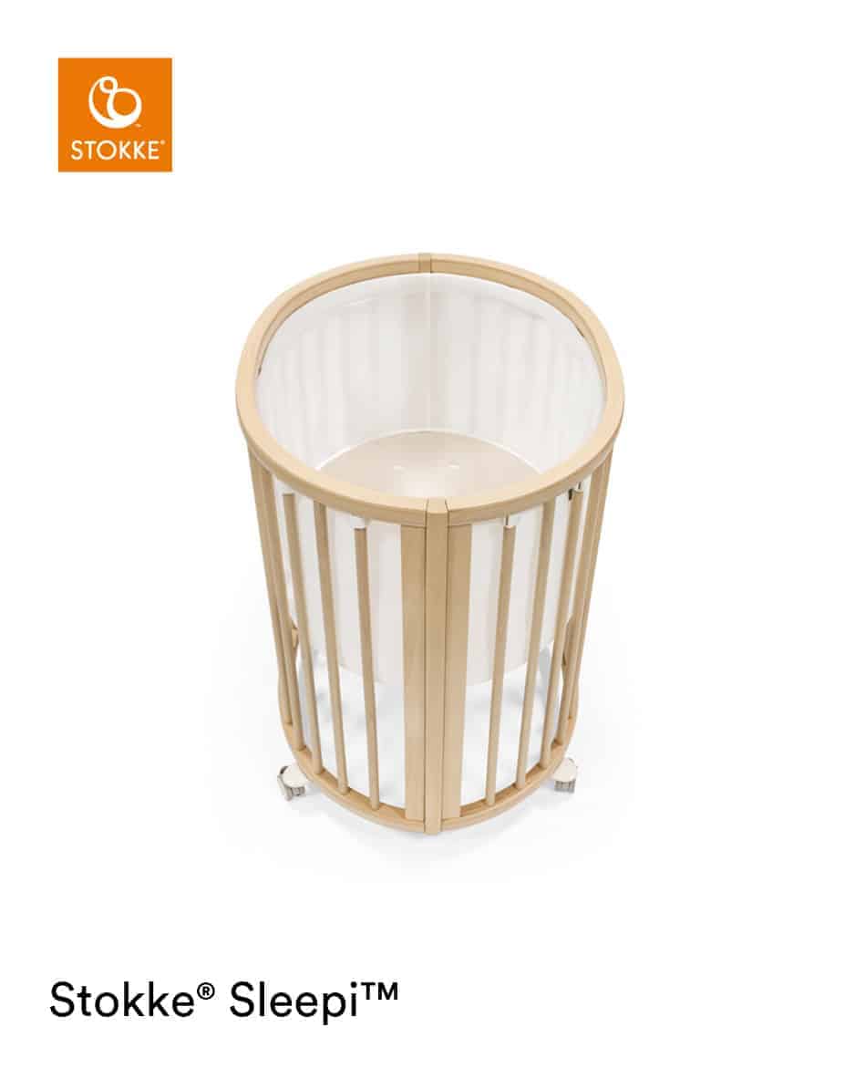 Stokke Sleepi V3 Mesh Sengerand – Hvid til Mini