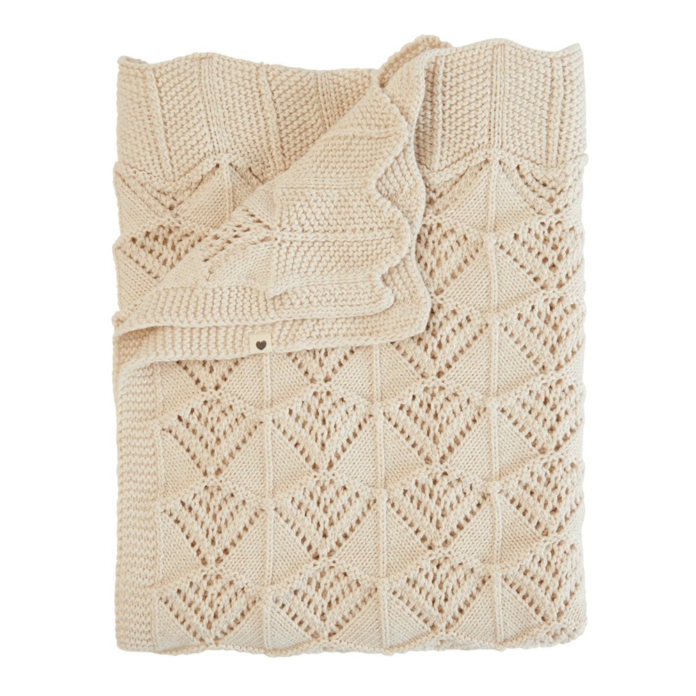Organic Wavy Babytæppe (one Size) fra Bibs