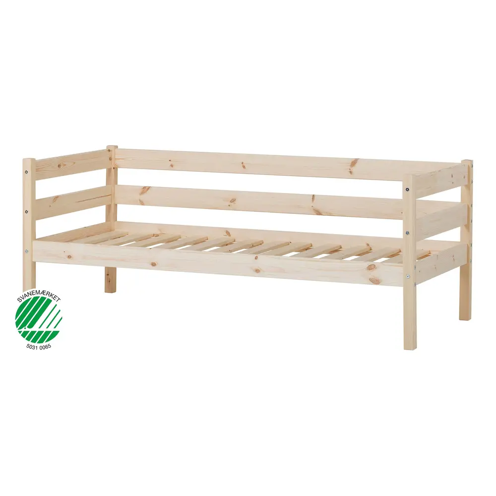Eco Comfort Juniorseng 70x160 Cm.   Natur fra Hoppekids
