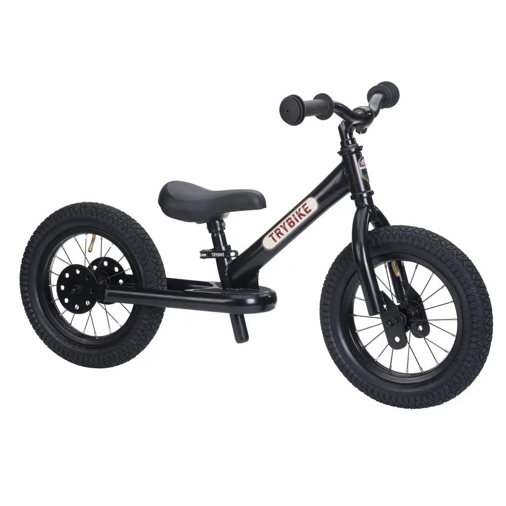 Løbecykel, 2 Hjulet, Sort fra Trybike