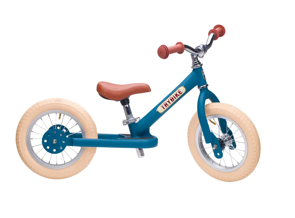 Løbecykel, 2 Hjulet, Vintage Blå fra Trybike