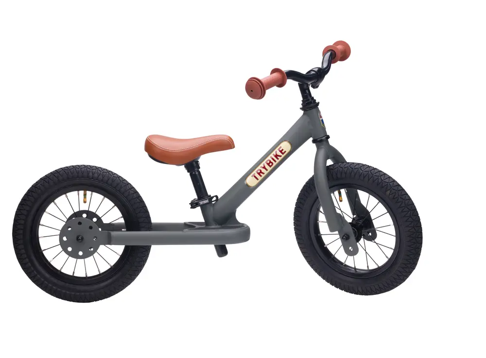 Løbecykel, 2 Hjulet, Antracit Grå fra Trybike