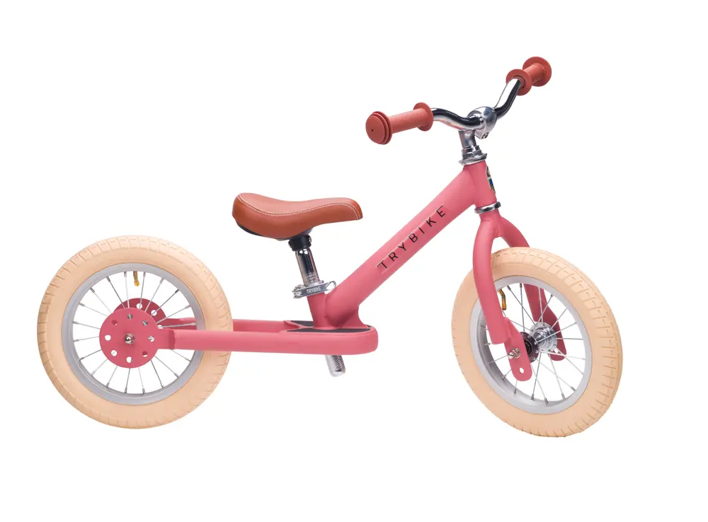 Løbecykel, 2 Hjulet, Vintage Rose fra Trybike