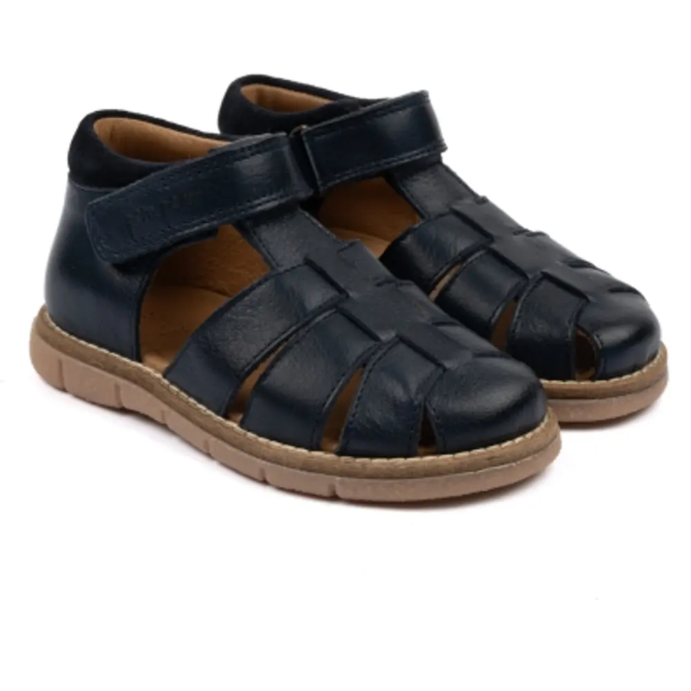 Sporty Velcro Sandal   Navy   25 fra Pompom