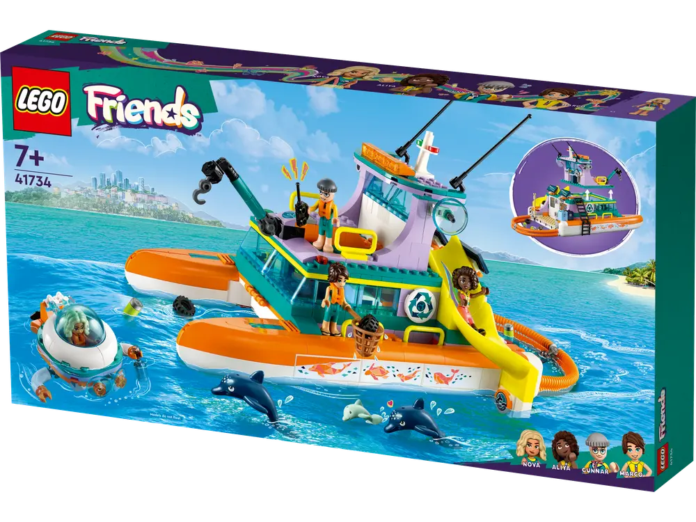 Redningsbåd 41734   Friends fra Legoâ®