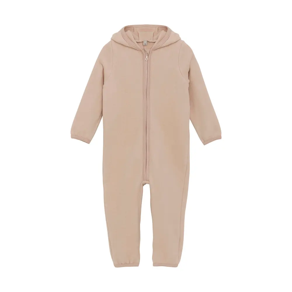 Køredragt M. ører Uld Fleece   Mahogany Rose   86 fra Huttelihut