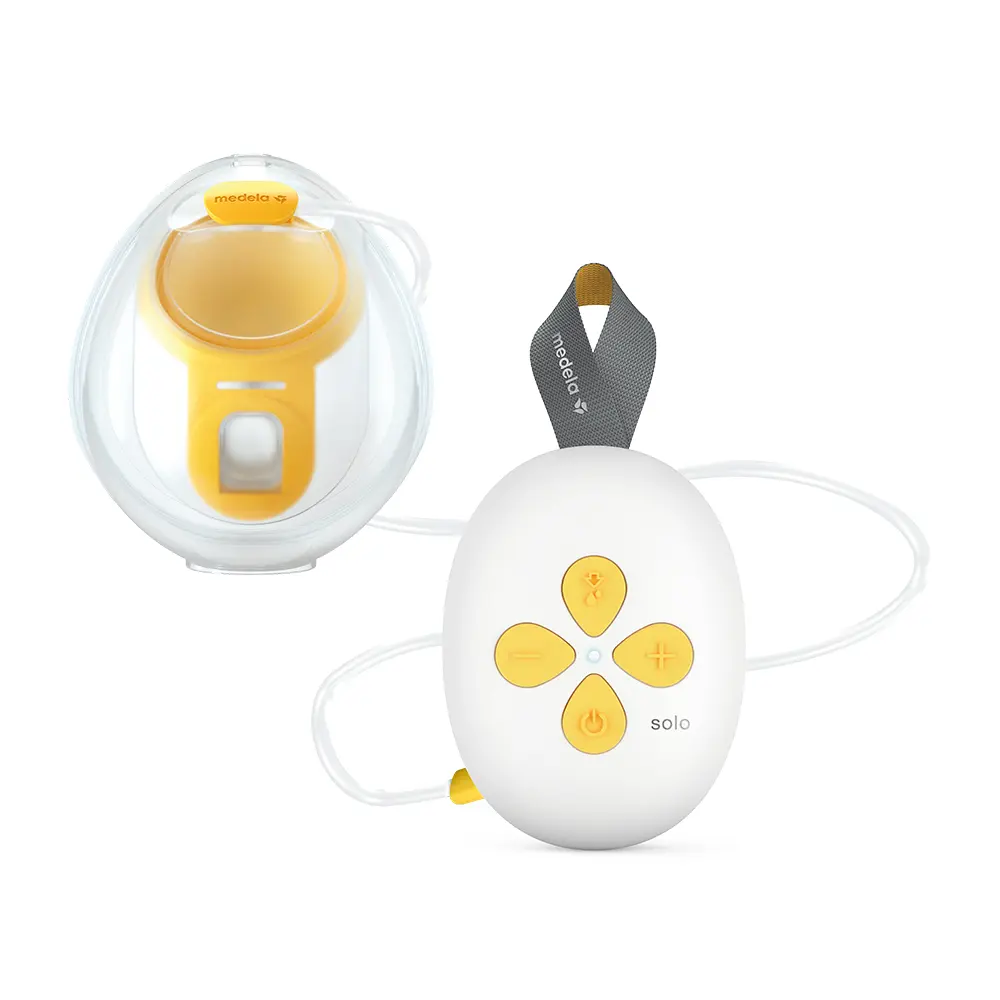 Solo Hands Free Elektrisk Enkeltbrystpumpe fra Medela