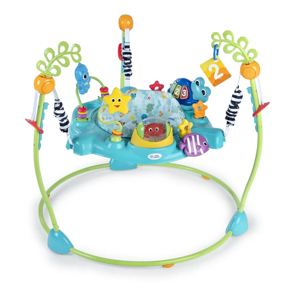 Curiosity Cove 2i En Hoppelegetøj & Aktivitetsbord fra Baby Einstein