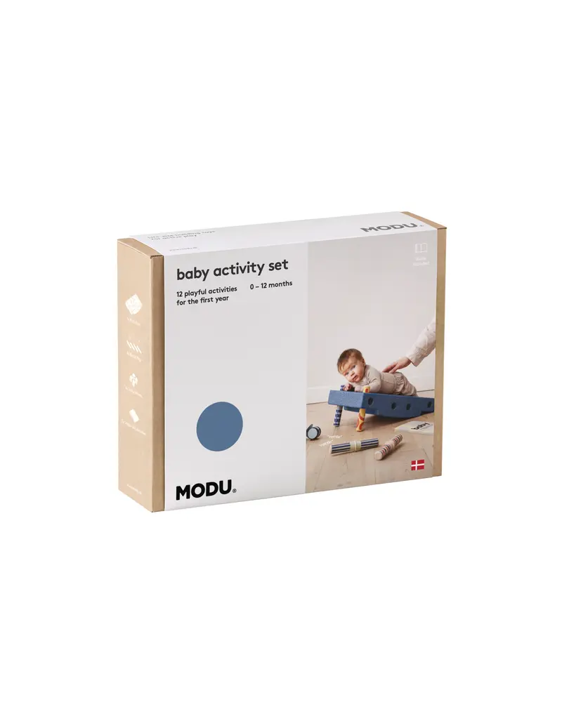 Baby Motoriksæt   Deep Blue   Sky Blue fra Modu