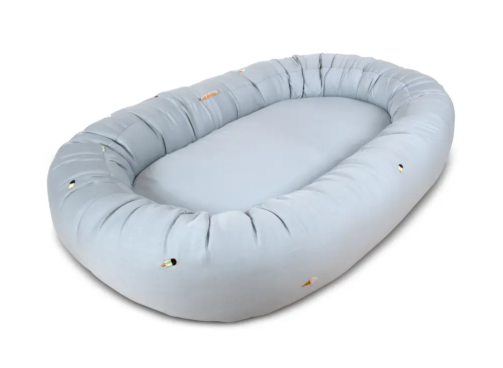 Babynest   Pearl Blue fra Filibabba