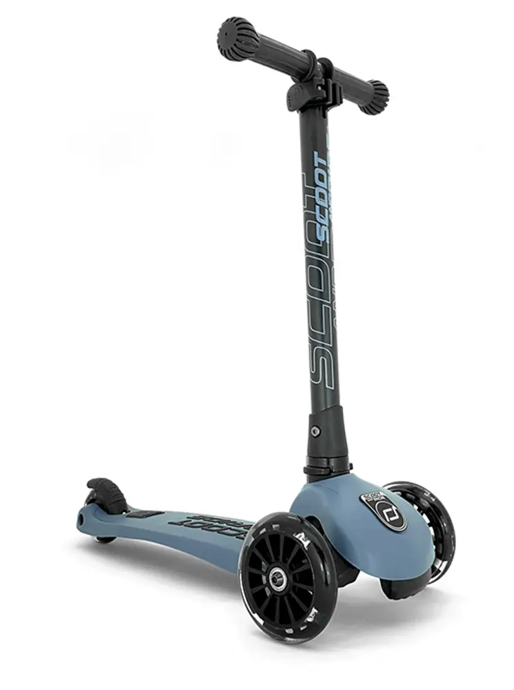 Løbehjul Highwaykick 3 Led Steel fra Scoot And Ride