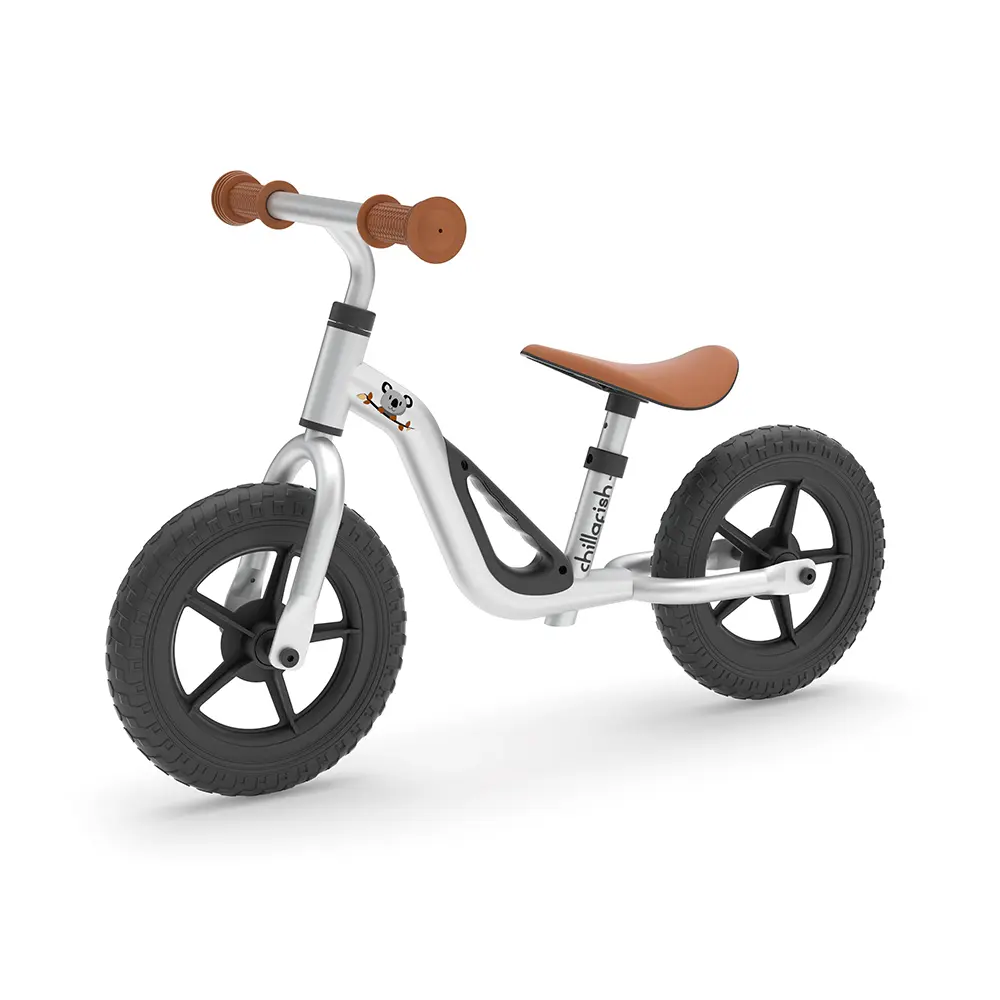 Charlie Letvægts Balancecykel Silver fra Chillafish
