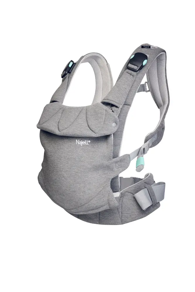 Easy Soft Bæresele   Mercury Grey (jersey) fra Najell