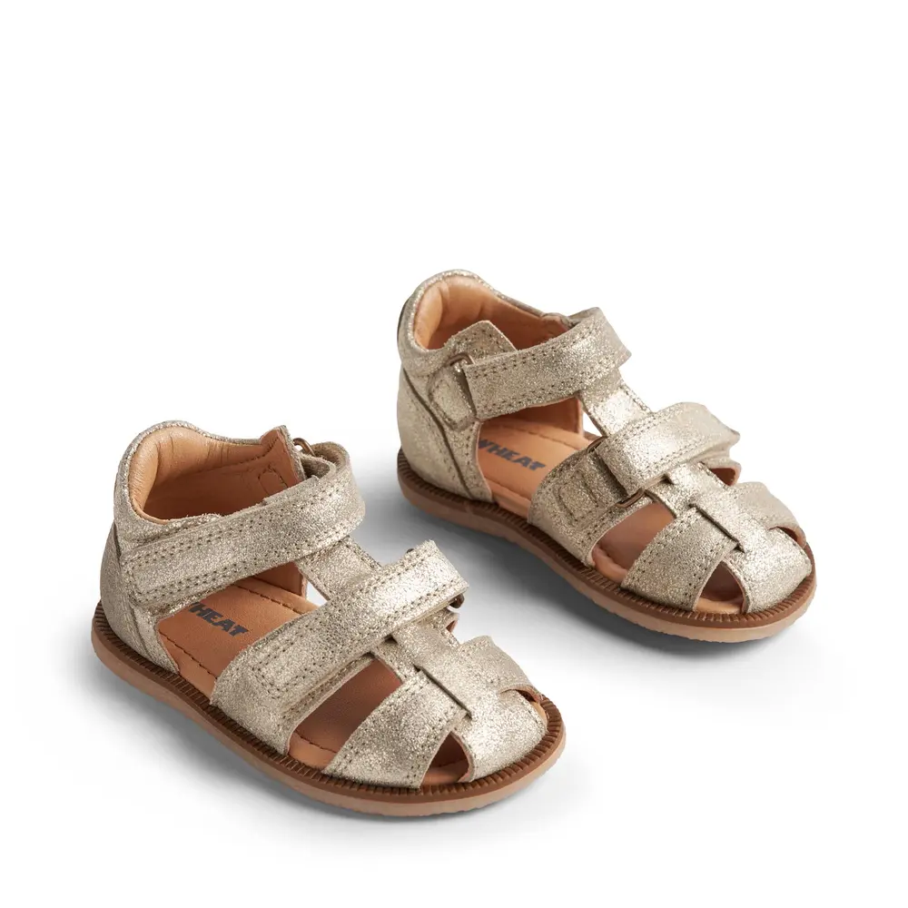 Baya Lukket Glimmer Sandal   Grey   20 fra Wheat
