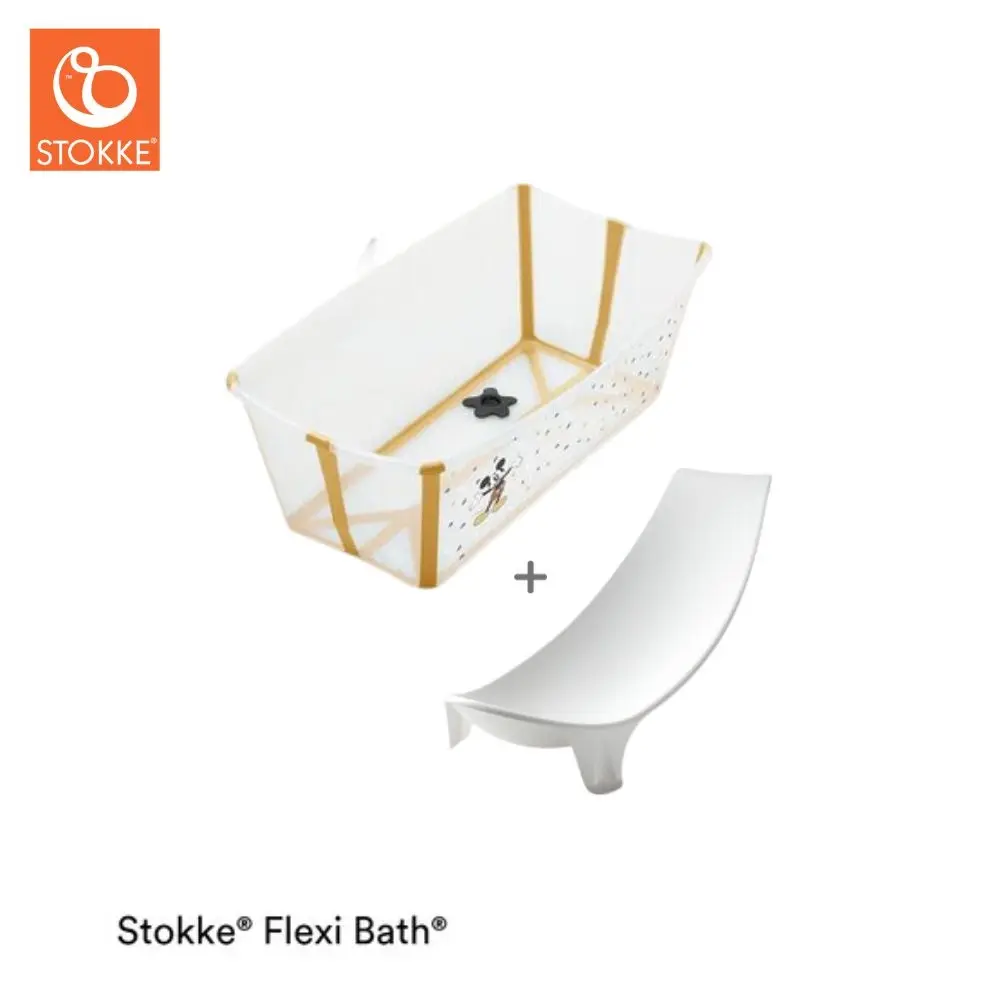 Flexibath Inkl. Newborn Support   Mickey Celebration fra Stokkeâ®