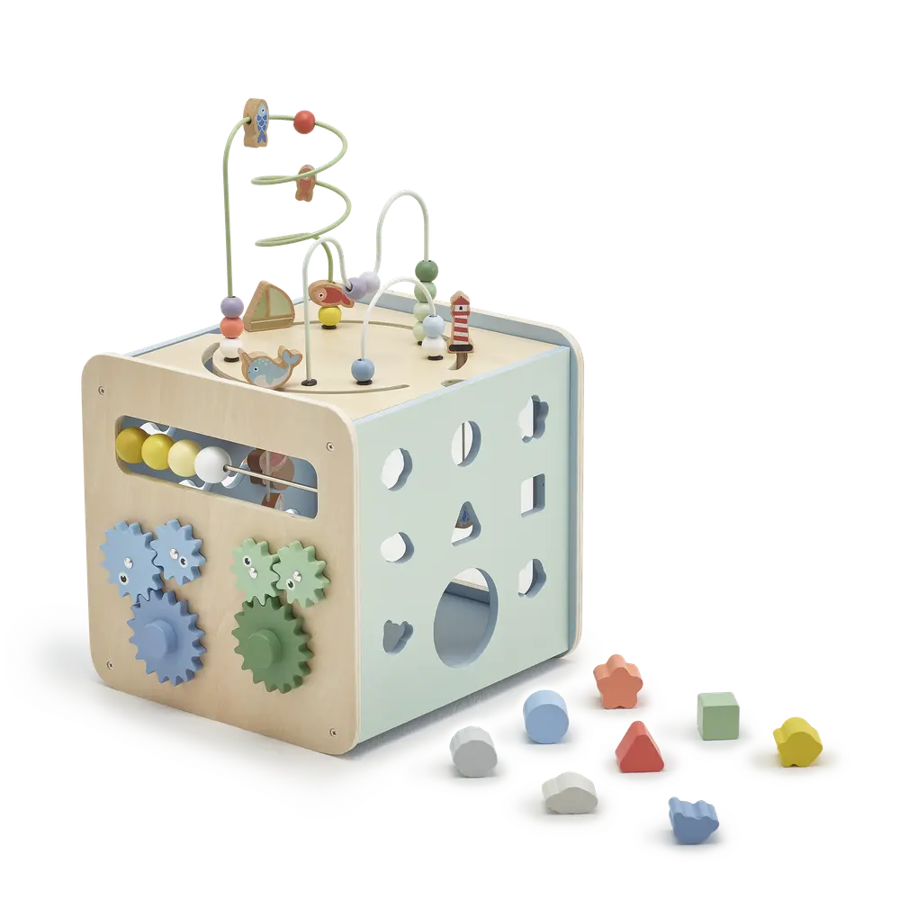 Stor Aktivitetsblok Grøn fra Moover Toys