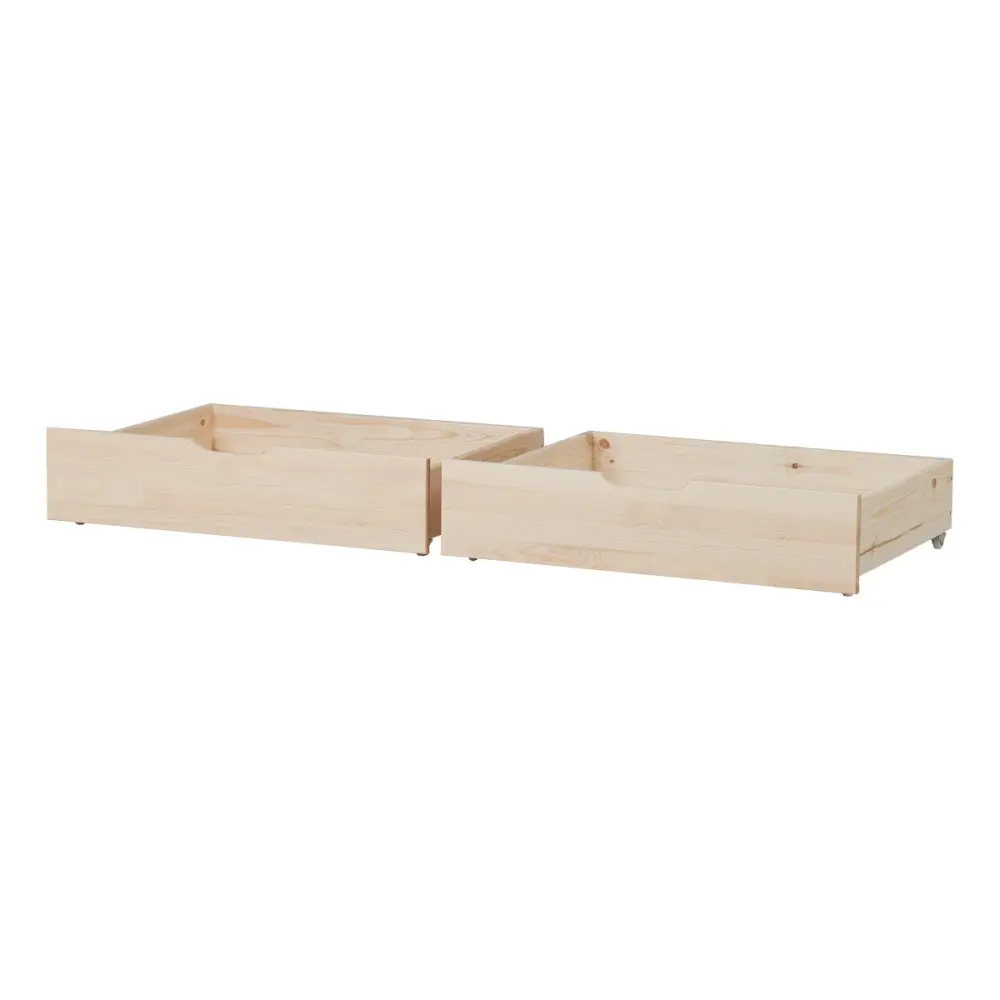 Eco Comfort Skuffesæt Til 70x160 Cm.   Natur fra Hoppekids