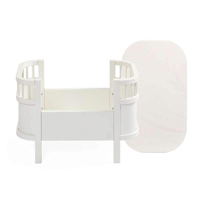 Dukkesengen   Classic White fra Sebra