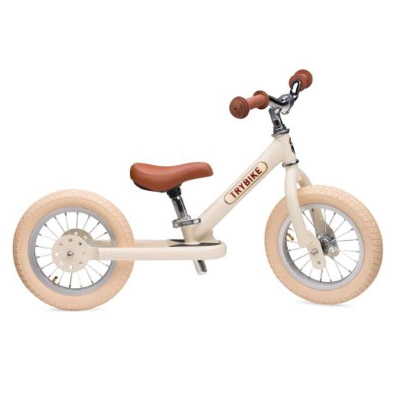 Løbecykel 2 Hjul   Creme fra Trybike