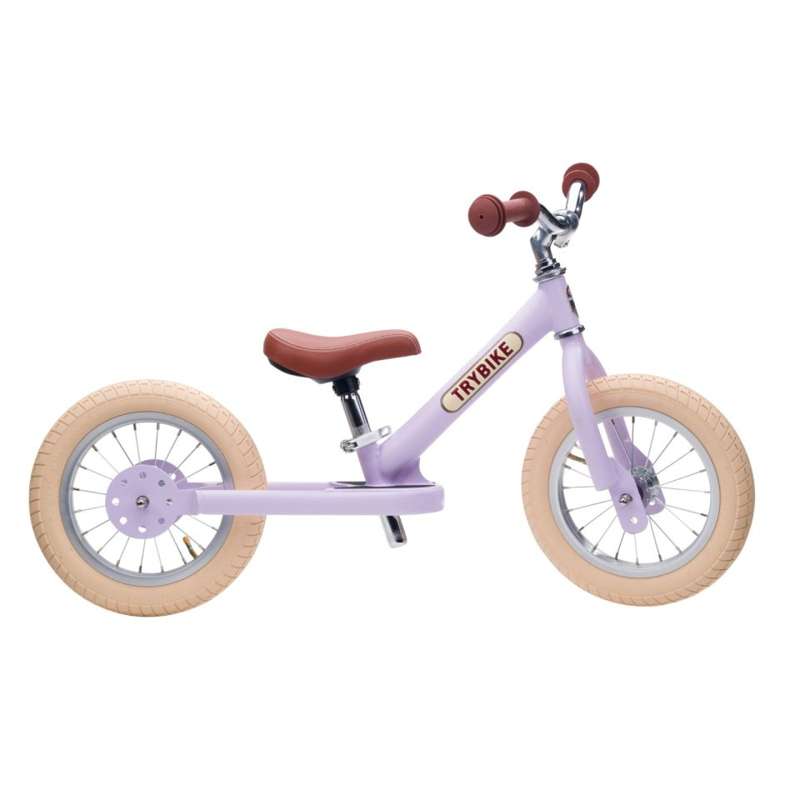 Løbecykel 2 Hjul   Lilla fra Trybike