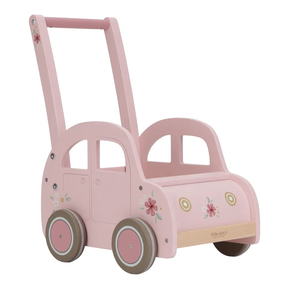 Gåvogn   Pink fra Little Dutch