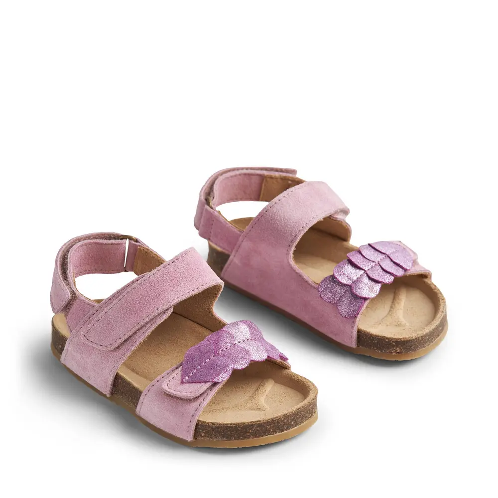 Clara Kork Sandal   Spring Lilac   27 fra Wheat