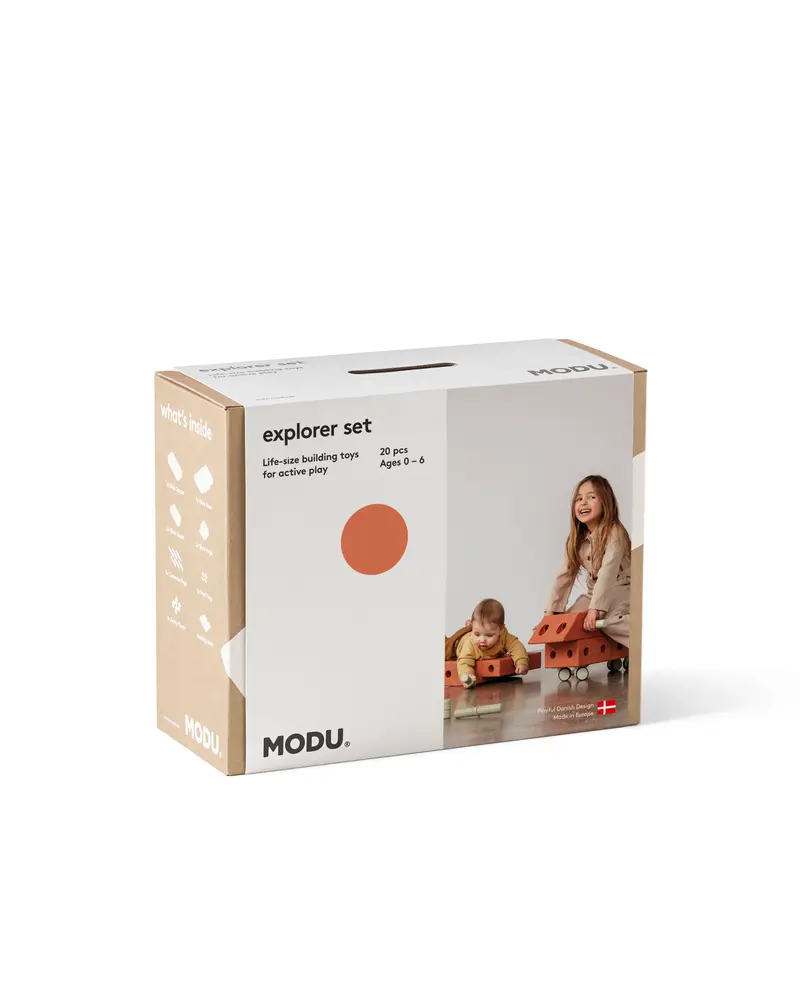 Explorer Set Burnt Orange   Dusty Green fra Modu