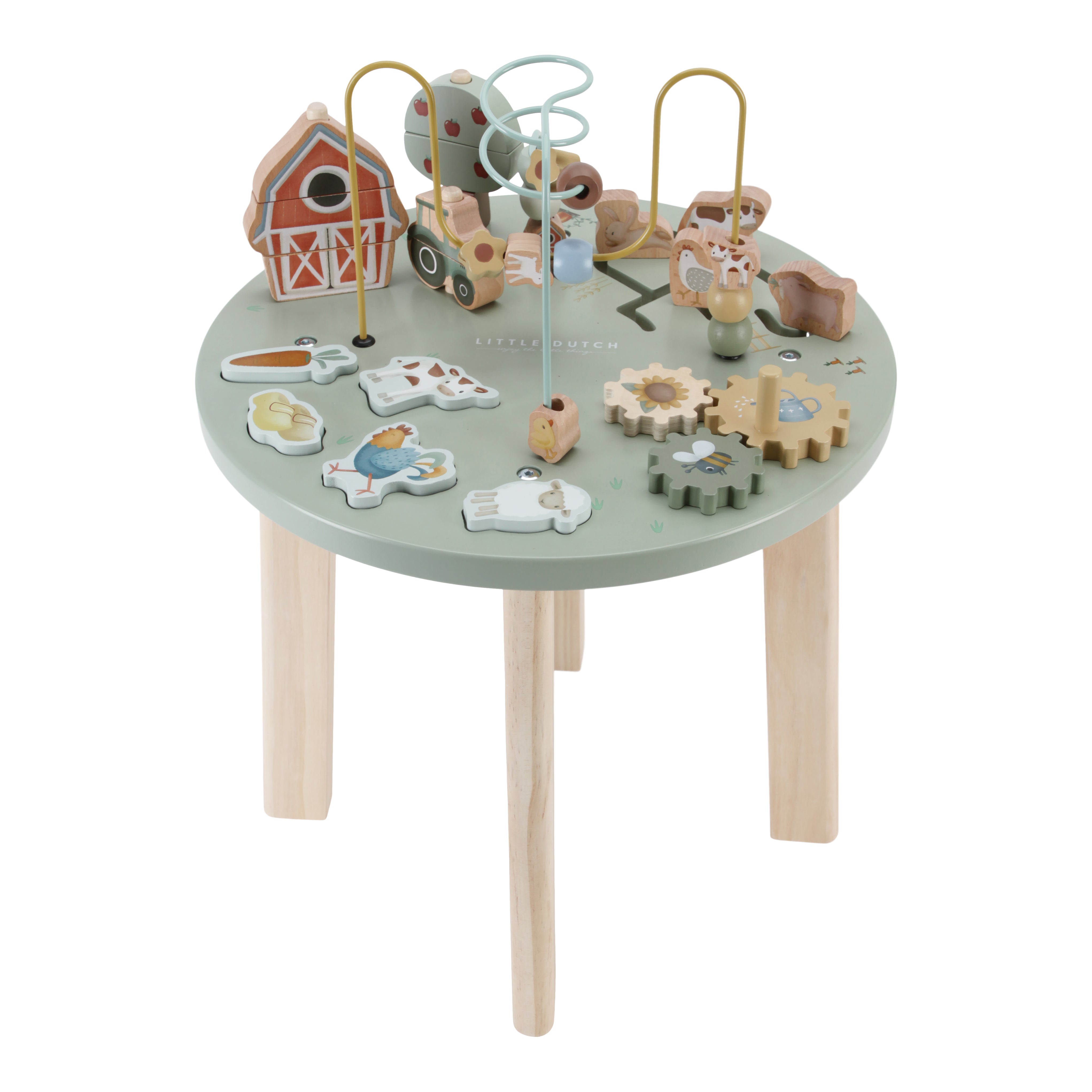 Aktivitetsbord   Little Farm fra Little Dutch