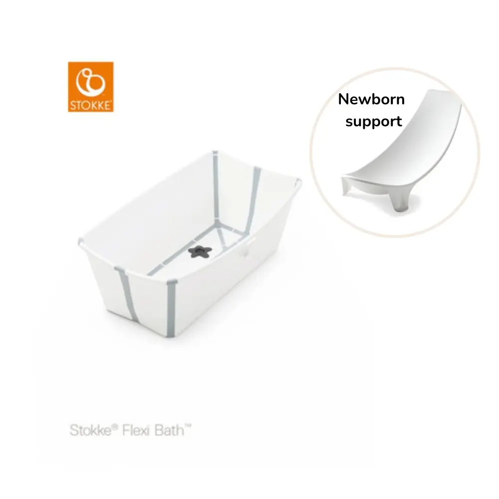 Stokke Flexibath Inkl. Newborn Support   Hvid fra Stokkeâ®