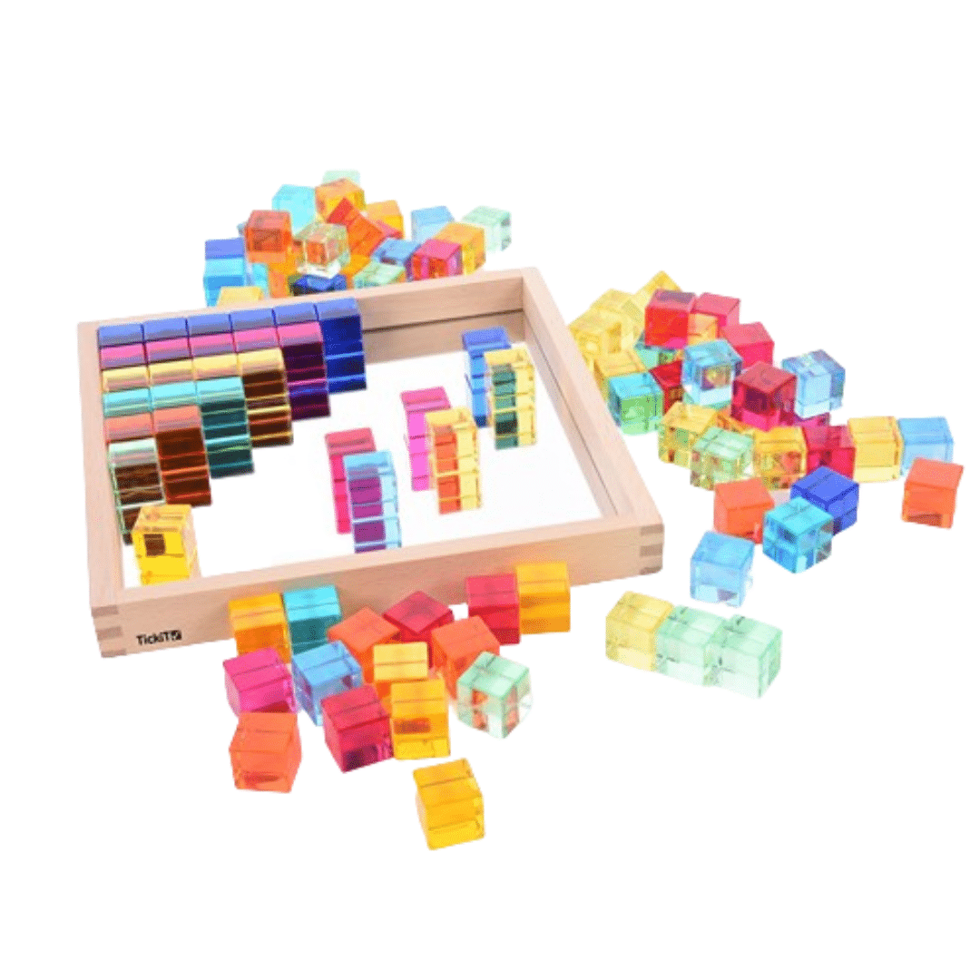 Gem Cube Mirror Tray     fra Tickit