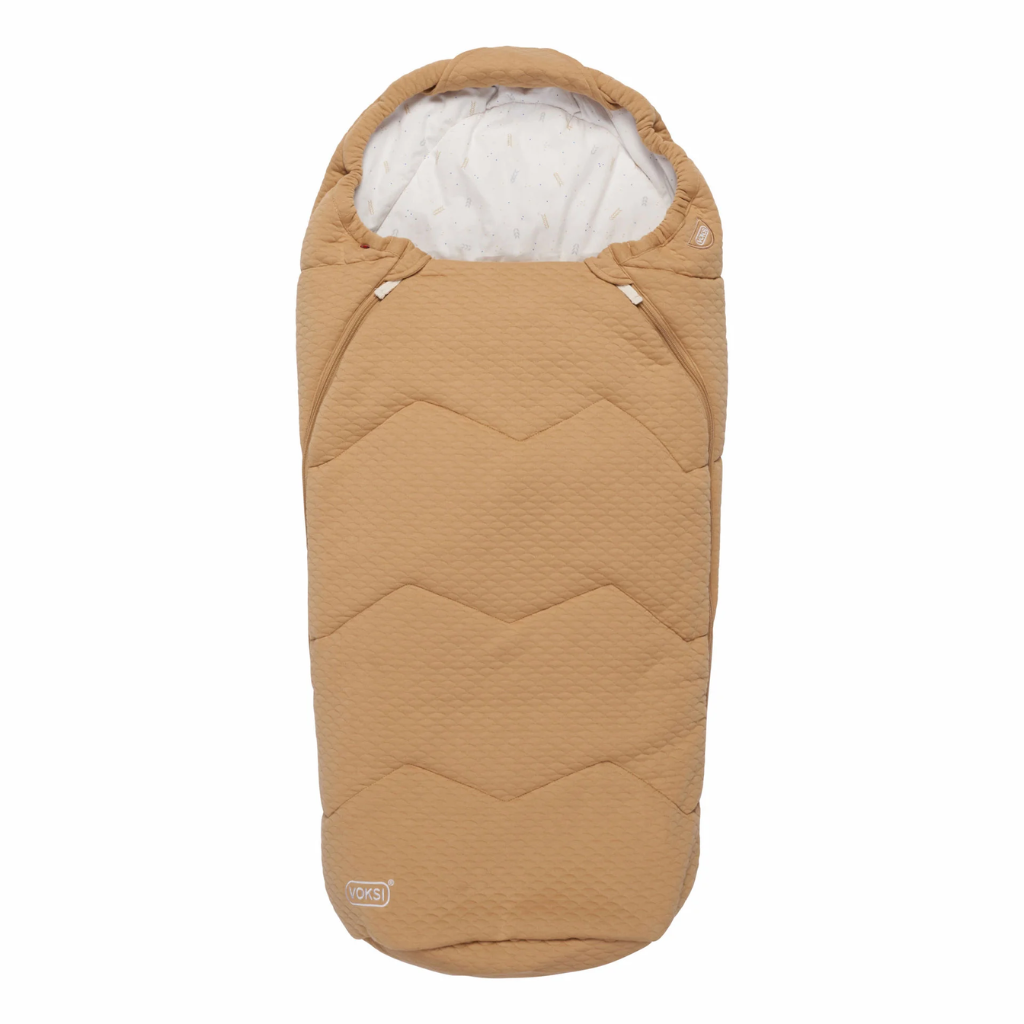 Breeze Light   Kørepose Til Forår Sommer 0 3 år   Warm Beige fra Voksi