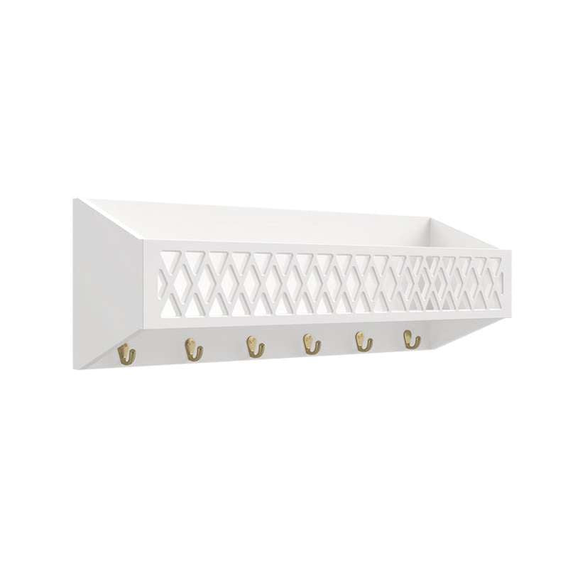 Elegant Harlequin Hylde med Knager – Hvid fra Cam Cam