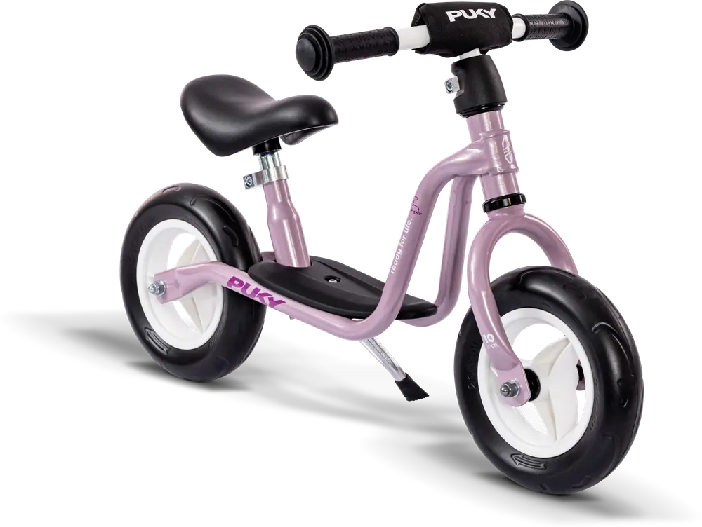 Løbecykel Lr M Perlemorspink med Støttefod fra Puky
