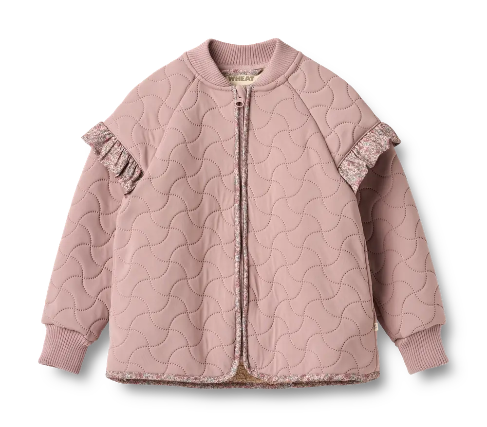 Ellas Termojakke i Warm Rose til Børn – Stilfuld og Praktisk