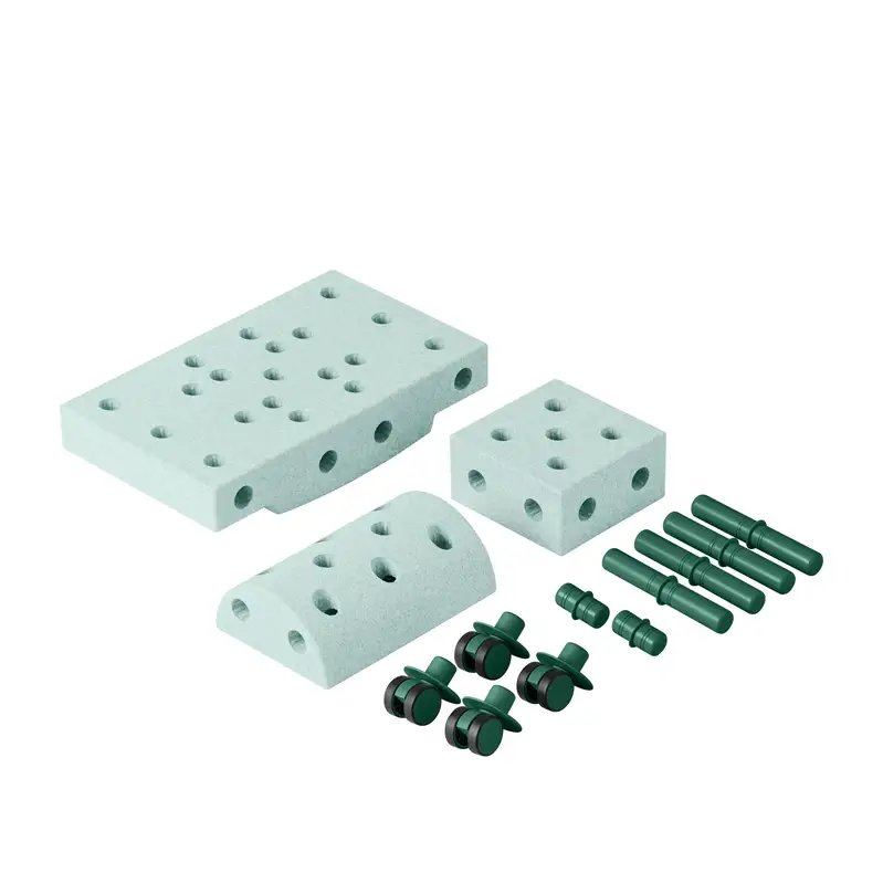 Aktiv Leg Sæt i Ocean Mint & Forest Green til Børn